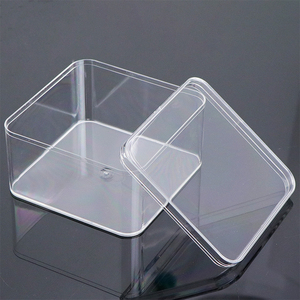 Caja de Acrílico Personalizada SUNSHING para Postres, Caja Cuadrada Transparente para Galletas, Exhibidores de Pasteles, Contenedor de Empaque para Tartas de Piña - Product Image 5