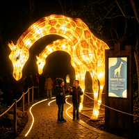 Solutions d'éclairage décoratif clés en main pour parcs à thème et festivals culturels : Festival des lanternes sur le thème des papillons