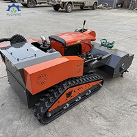 Robot tondeuse diesel télécommandé, coupe de 800 mm, pour terrains résidentiels