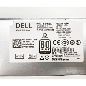 Alimentatore Usato per Server Desktop 460W 501W-600W Bianco per Optiplex 7000/3000/5000/3020/7020 MT <span class=keywords><strong>Vostro</strong></span> 3690/3901/3910/3900 <span class=keywords><strong>XPS</strong></span> - Product Image 3