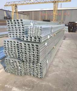 Profilé en U léger en acier au carbone galvanisé ASTM A36 A572 Gr.50 S355jr UPN100 - Product Image 6