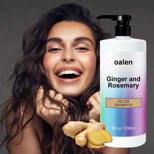 Champú Detox de Jengibre y Romero de Marca Blanca, Purifica el Cuero Cabelludo, Elimina la Acumulación para un Cabello Fresco y Libre de Grasa - Product Image 1