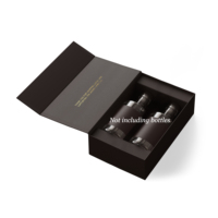 Boîte cadeau magnétique rigide personnalisée écologique, emballage de luxe pour vin et spiritueux avec insert de protection