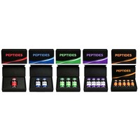 Caja de Cartón de Lujo Personalizada para Viales de Péptidos de 2ml, 3ml, 5ml y 10ml, con Forro de Esponja y Cierre Magnético