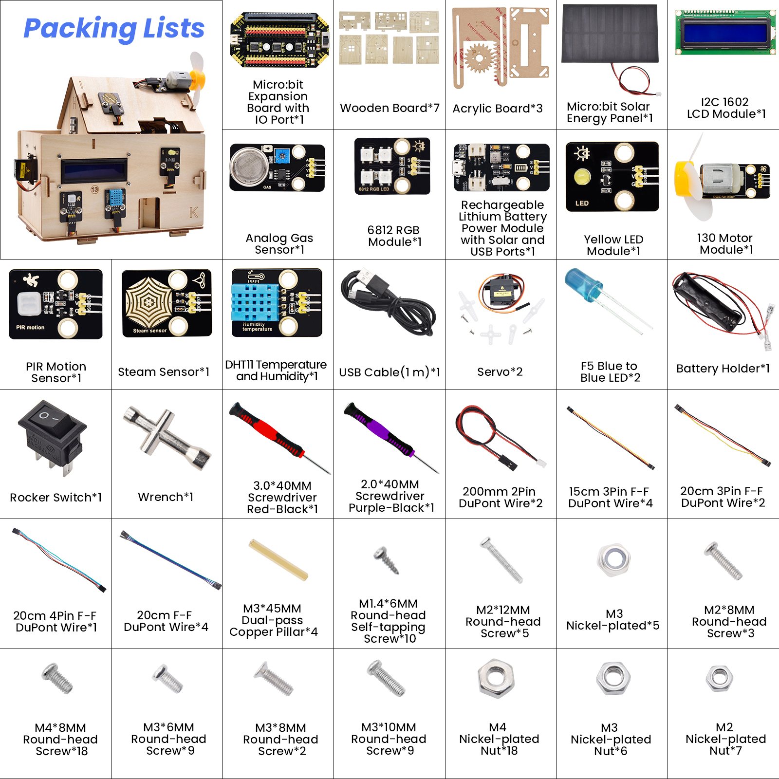 KS4028 Smart Home sans carte microbit
