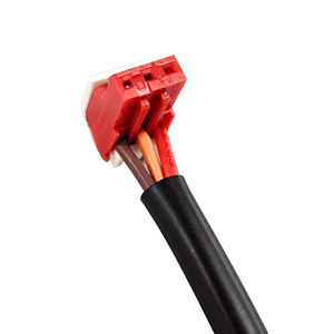 ปลั๊กซ็อกเก็ต 3 ขา TE 3-640440-3 พร้อมสายซิลิโคน สายเชื่อมต่อแบบยืดหยุ่น PVC สายเคเบิลแบบมีขั้วต่อ ชุดสายไฟ - Product Image 4