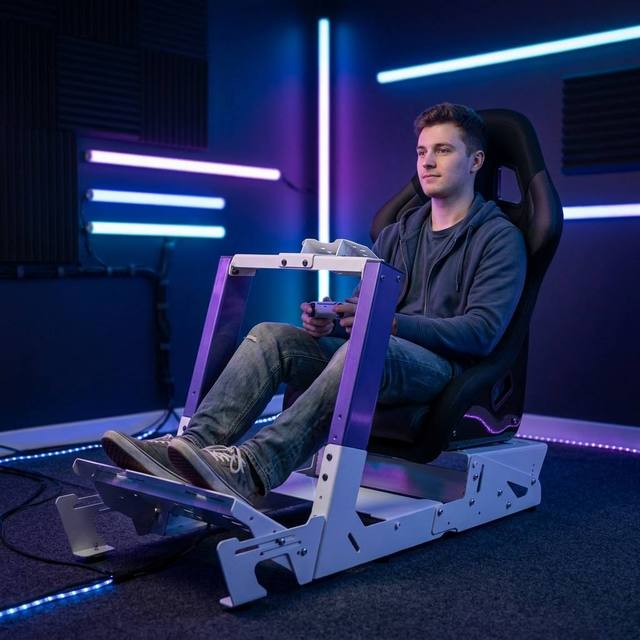 JBR1012F Racing Simulator Cockpit English Language Play Station Stock Item for Gaming