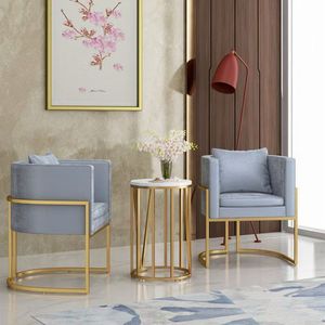Modern Metal + PU Leather Dining <b>Chair</b> for Living Room-Simple Design Home Furniture Dining <b>Chair</b> - Product Image 4