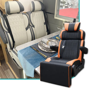 JDA Vente à Chaud Pliable RV Siège Unique Convertible au <span class=keywords><strong>Lit</strong></span> <span class=keywords><strong>pour</strong></span> <span class=keywords><strong>Caravane</strong></span> Campervan Van MPV RV Camping-car <span class=keywords><strong>Caravane</strong></span> - Product Image 5