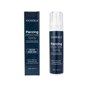 VANERIA Piercing Tattoo Aftercare Preservative-free Gently Enhances Healing Piercing After care Spray