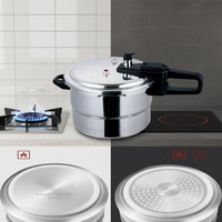 Autocuiseur Indien en Aluminium de 7 Litres, Écologique, Compatible avec les Cuisinières à Induction - Vente en Gros