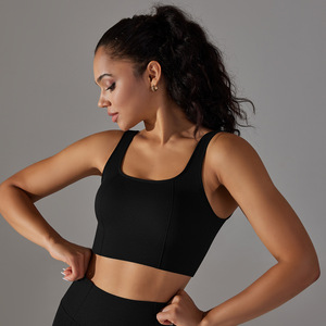 Sexy Damen-Sporttop aus Mesh, atmungsaktives Camisole-Oberteil mit <span class=keywords><strong>Patchwork</strong></span>-Design, Fitness-Sport-BH - Product Image 2