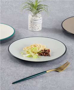 Vaisselle d'hôtel commerciale assiettes de Cuisine occidentale en mélamine assiettes de Buffet circulaires à Steak plat pour Restaurant pour légumes - Product Image 6