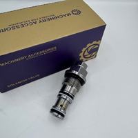 Válvula de Alivio 723-40-56600 Compatible con Excavadora Komatsu PC200-6 /300-6 PC350-6 PC400-6, Repuestos Hidráulicos de Alta Calidad OEM