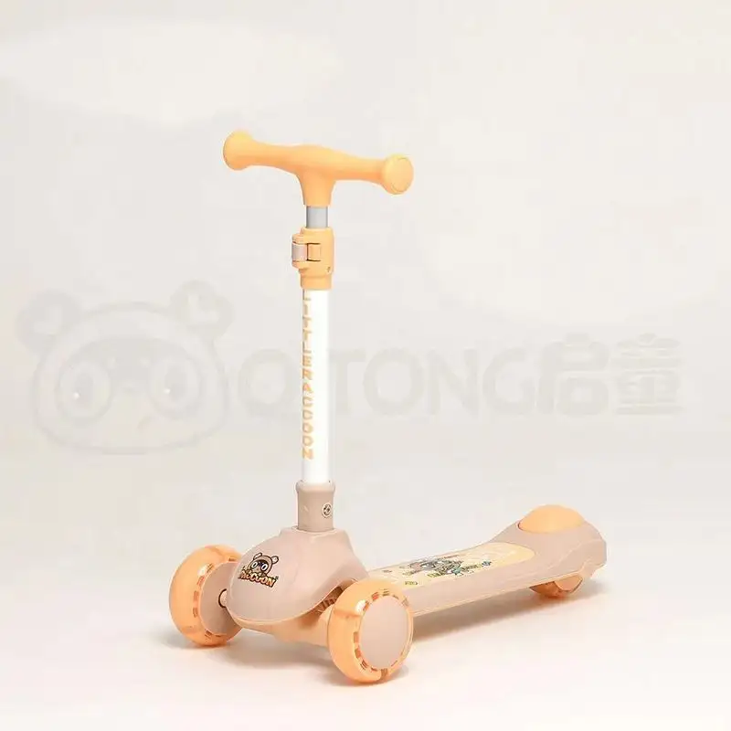 New Arrival safety Kids Scooter Wholesale baby Toy/3 wheels Flash Kids Scooter In Stock for sale