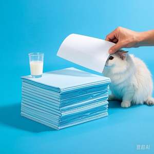 แผ่นรองซับฉี่สัตว์เลี้ยงแบบใช้แล้วทิ้ง ขนาด XL สำหรับสุนัข/แมว ซึมซับดีเยี่ยม ป้องกันการรั่วซึม สำหรับลูกสุนัขและสัตว์เลี้ยงอื่นๆ อุปกรณ์ฝึกขับถ่ายสัตว์เลี้ยง - Product Image 5