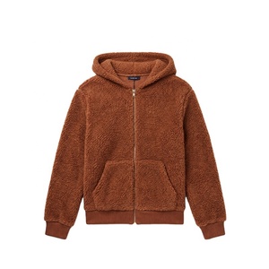 Manteau d'hiver personnalisé pour <span class=keywords><strong>femme</strong></span> en <span class=keywords><strong>polaire</strong></span> à <span class=keywords><strong>capuche</strong></span>, <span class=keywords><strong>veste</strong></span> chaude d'extérieur, broderie OEM, <span class=keywords><strong>veste</strong></span> en <span class=keywords><strong>polaire</strong></span> Sherpa, fabricant en gros - Product Image 2