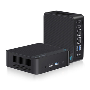 Oumax Intel N150มินิพีซีขนาดเล็ก16GB RAM 500GB SSD Dual Display Gigabit LAN คอมพิวเตอร์ตั้งโต๊ะขนาดเล็ก - Product Image 1