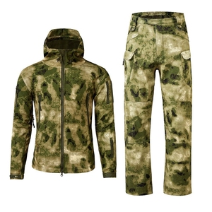 5 couleurs tactique hommes veste ensemble extérieur doux hommes automne et hiver polaire chaud alpinisme costume tactique ensemble - Product Image 4