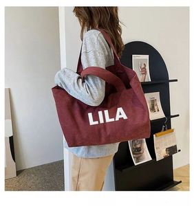 Bolsas de Lona Personalizadas de Alta Calidad con Impresión Personalizada al por Mayor, con Logotipo, Bolsillo, Mochila, para la Escuela, Viajes, Compras - Product Image 6