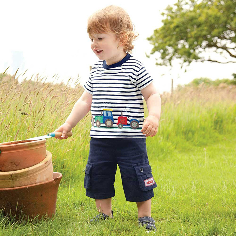 Summer Cartoon Clothes Baby Boy T Shirt Kids Tshirt Cotton Children Boys Shirts