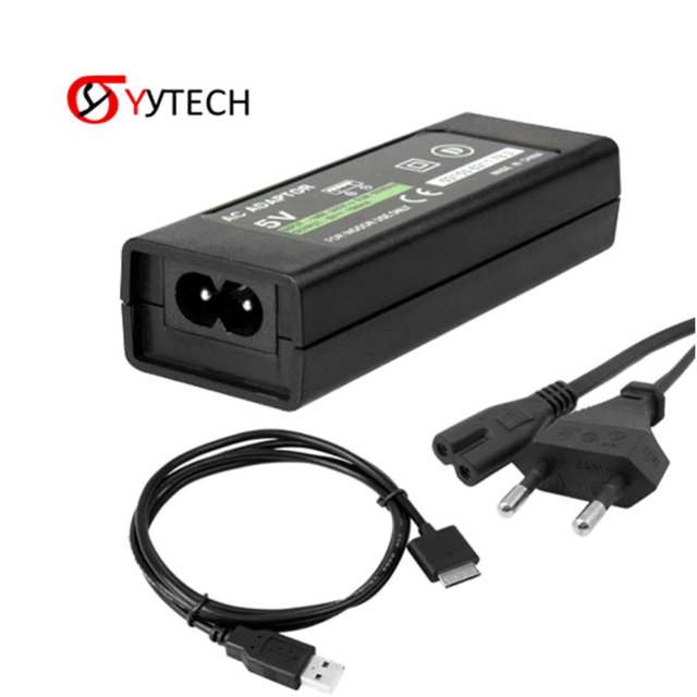 SYYTECH US EU Plug Game Console Power Supply Cable Wall Home AC Adapter Charger for PSP GO Game Accessories