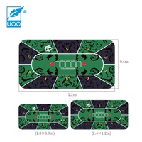 UOO Tapis de jeu durable en caoutchouc naturel pour roulette, casino, disposition de table