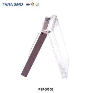 Palette à paupières vide en plastique transparent personnalisée de luxe en gros, conteneur d'emballage cosmétique pressé recyclable - Product Image 6