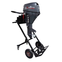 Part Aftermarket Terlaris untuk Model Populer Motor Tempel 9.9HP 4 Tak Tipe Bahan Bakar Bensin Cocok untuk Perahu Karet