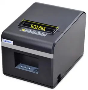 Pos 출납원 자동 종이 절단 Xprinter-n160ii 열 영수증 프린터 80mm 저렴한 데스크탑 빌 인쇄 블루투스