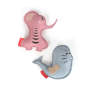 2023 New Hot Selling Luxury Aggressive Chewer Cotton Leather Squeaky Dog <b>Plush</b> Toy - Product Image 5