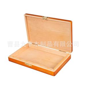 Boîte à cigares Montesco 55 en bois massif avec couvercle, humidor anti-humidité pour usage domestique - Product Image 4