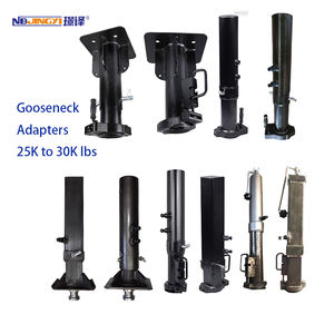 Acoplador <span class=keywords><strong>de</strong></span> <span class=keywords><strong>Remolque</strong></span> <span class=keywords><strong>de</strong></span> Servicio Pesado Tipo Gooseneck, Capacidad <span class=keywords><strong>de</strong></span> 30,000 LBS, Compatible con <span class=keywords><strong>Bola</strong></span> <span class=keywords><strong>de</strong></span> 2-5/16 Pulgadas, Tubo Redondo <span class=keywords><strong>de</strong></span> Altura Ajustable, Recubrimiento <span class=keywords><strong>de</strong></span> Polvo Negro - Product Image 6