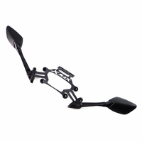 Supporto per Specchietto Retrovisore Anteriore in Plastica per Yamaha XMax 300, Montaggio Navigatore Modificato