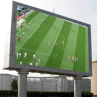 Publicidad comercial al aire libre a todo color 4K P10 SMD Pantalla LED impermeable Cartelera de fácil instalación