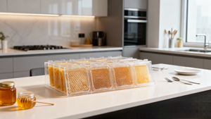 ชุดกล่องรังผึ้งแบบใส PET 8 ชิ้น รุ่นใหม่ อัพเกรดแล้ว สำหรับเฟรม Langstroth ยี่ห้อ Menger Bee Complete Set - Product Image 2