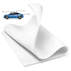 לוחות ספוג הידרופובי קצף מלמין לשפר אקוסטיקה אקוסטי מפחית חום בידוד רכב גיליון קצף מלמין