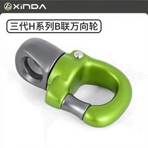 Rueda Giratoria de Aluminio Xinda HH-8662 con Rodamiento de Bolas, Rotación de 360 Grados, Resistencia a Altas Temperaturas, Color Gris Pólvora/Verde Hierba/Gris - Product Image 1