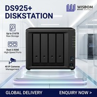 Unhui Synology DS923+ Penyimpanan Jaringan NAS 4-Slot Disk dengan Server USB Ekstensi Sepuluh Gigabit, Cadangan Web Disk - Tersedia