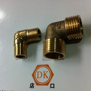 DK Copper Thread Elbow Connector Male Female Right Angle Adapter For Plumbing Fixtures - Product Image 2