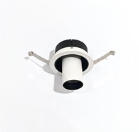 Spot encastré moderne anti-éblouissement orientable à 360°, indice de protection IP44 pour LED Ra95 CRI, garantie 5 ans