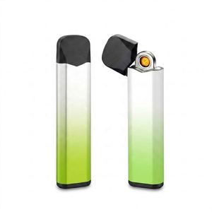 Wholesale Rechargeable USB <b>Windproof</b> Heat Coil Flameless Ignition Electronic <b>Lighter</b> for Outdoor Cigarette Smoking - Product Image 4