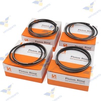 Cho Mitsubishi 4d56/4d56t DIESEL đại tu Kit 91.1*2.5 + 2 + 4mm 4cyl Piston Ring Set xi lanh tay áo lót và piston sửa chữa các bộ phận