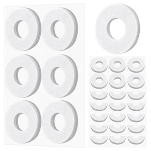 Bantalan bantalan jagung bulat 36 buah, bantal kalus berperekat, bantalan kalus jagung lembut untuk pria wanita, penghilang nyeri kaki jari kaki - Product Image 1