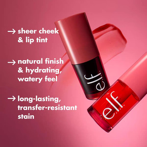 <span class=keywords><strong>ELF</strong></span> Rubor Líquido de Doble Uso para Labios y Mejillas, Acabado Natural, Hidratante y Pigmentado, 6.8 mL - Product Image 2
