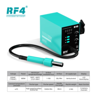 Pistolet à air chaud numérique RF-H5 avec écran, table de soudage 800W, pour reprise de travaux BGA, 220V/110V