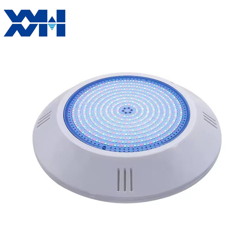 Energy Saving Dimmable Remote Control 12V LED Swimming Pool Light IP68 Waterproof ABS Round Lamp with CE & RoHS Certificates