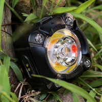 Lampu Kepala LED Ringan 48.5g dengan Sensor Gerak dan Baterai Isi Ulang untuk Hiking