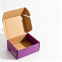 Boîtes d'expédition personnalisées, boîtes de livraison de marque, boîtes avec impression de logo pour la marque et l'abonnement, impression intérieure et extérieure