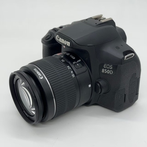 Appareil photo reflex numérique 850D 24MP d'occasion avec objectif 18-55, enregistrement vidéo 4K, écran tactile, qualité A+, garantie 1 an, <span class=keywords><strong>carte</strong></span> <span class=keywords><strong>SD</strong></span> - Product Image 1